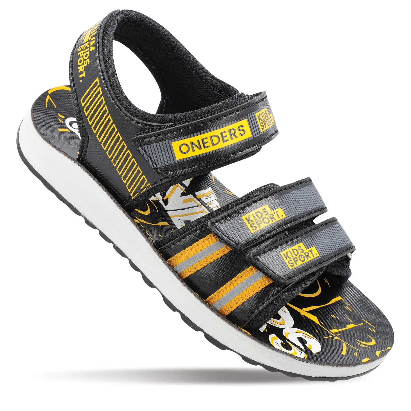 Kid's Daily Wear Sandals - WK759 Black