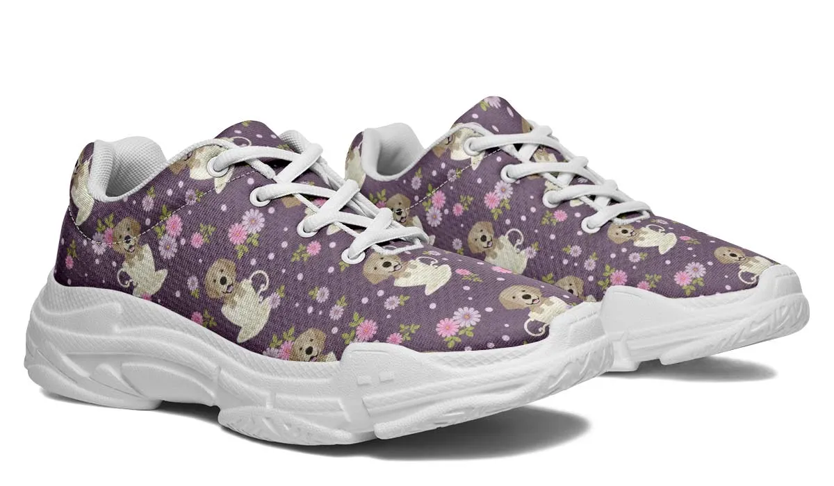 Labrador Cup Of Tea Chunky Sneakers