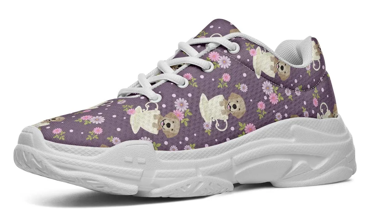Labrador Cup Of Tea Chunky Sneakers