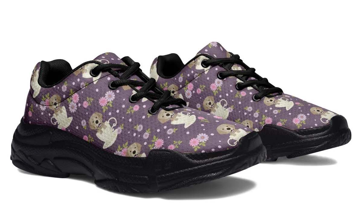 Labrador Cup Of Tea Chunky Sneakers