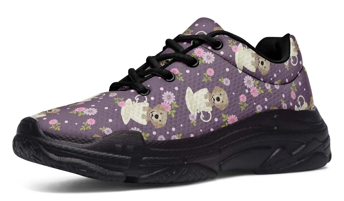 Labrador Cup Of Tea Chunky Sneakers