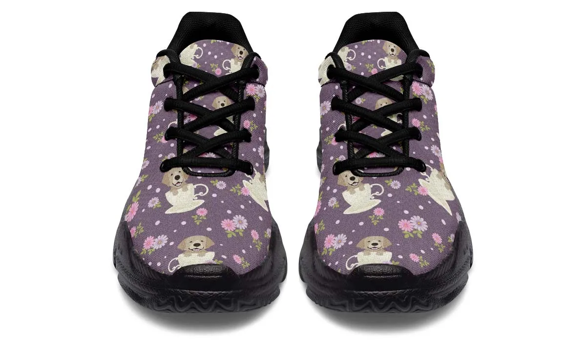 Labrador Cup Of Tea Chunky Sneakers