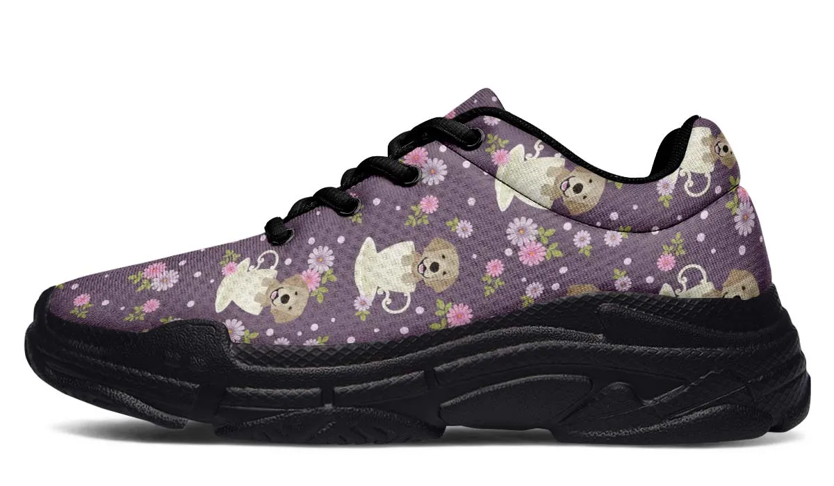 Labrador Cup Of Tea Chunky Sneakers