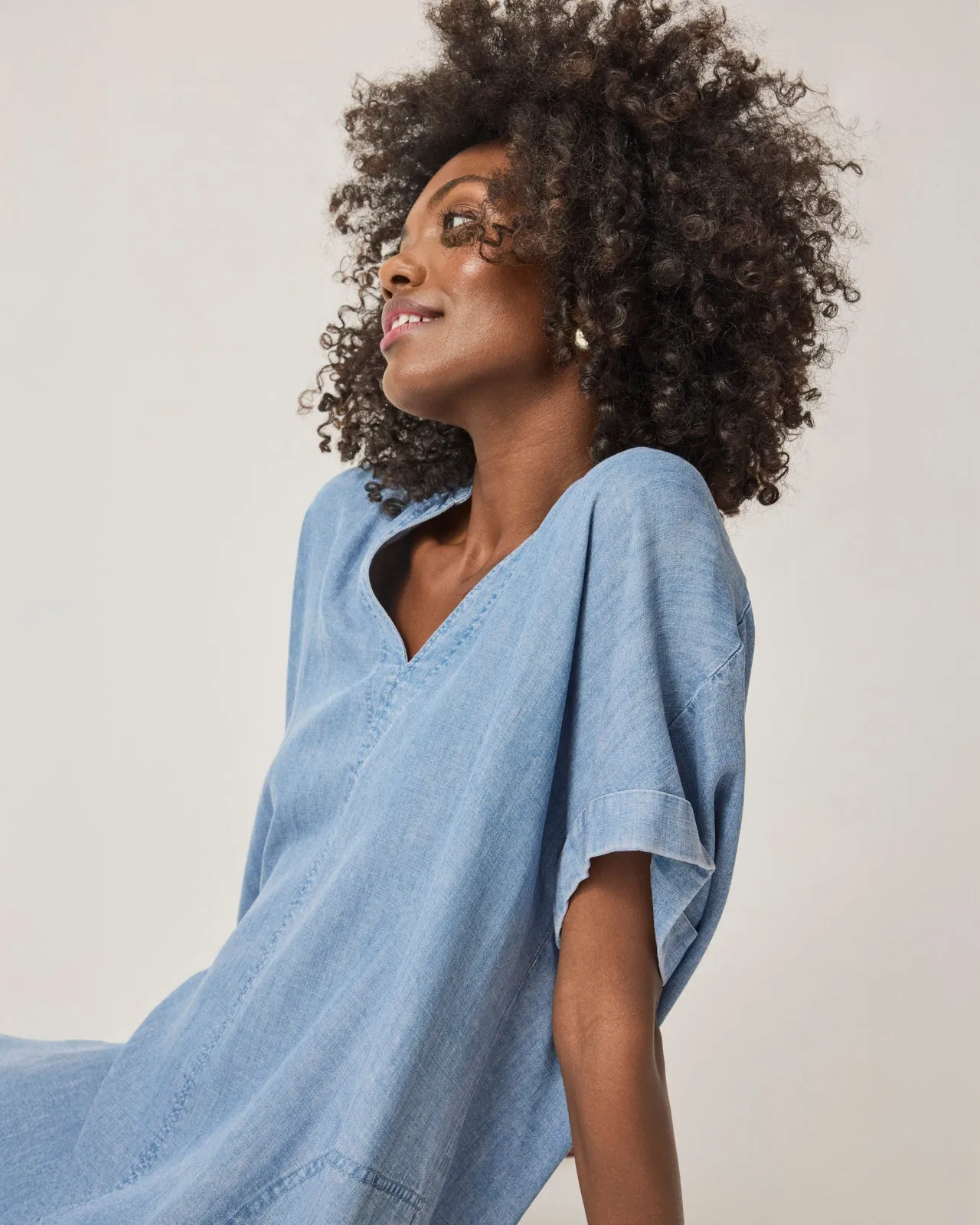 Lauren Indigo Dress