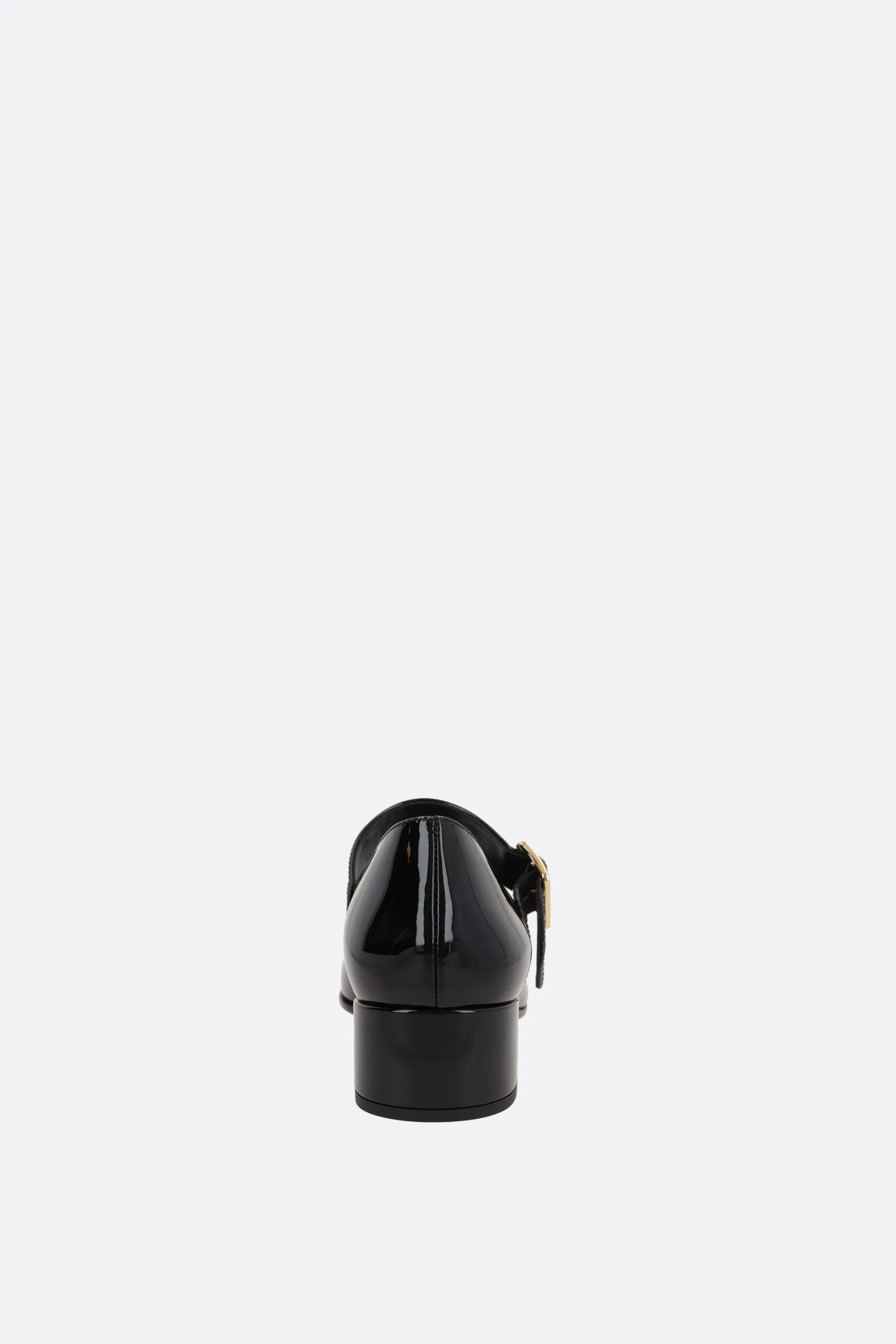 Mary-Jane Patent Slingback Pumps