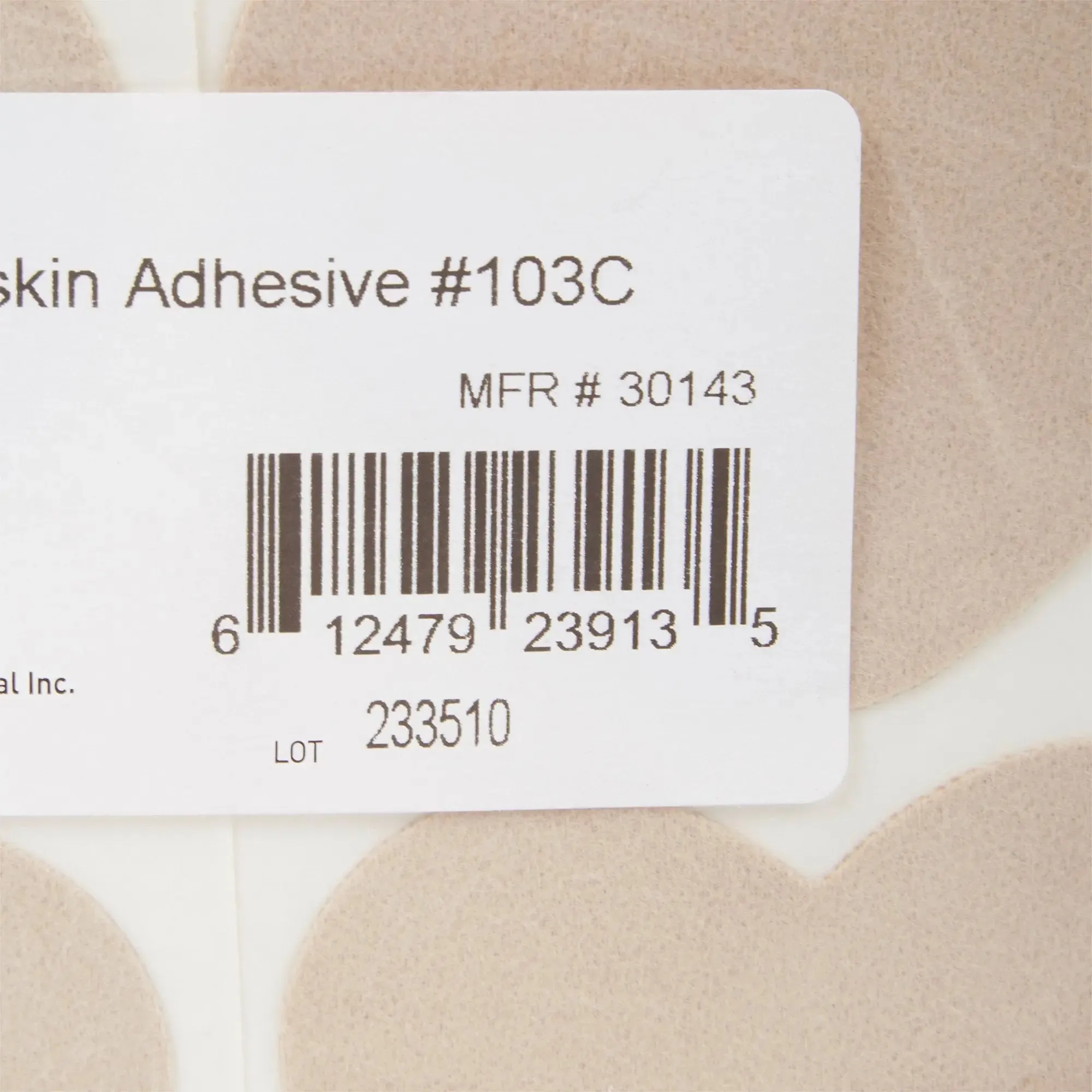 McKesson Pedi-Pad Beige Protective Pad, Size 103-C