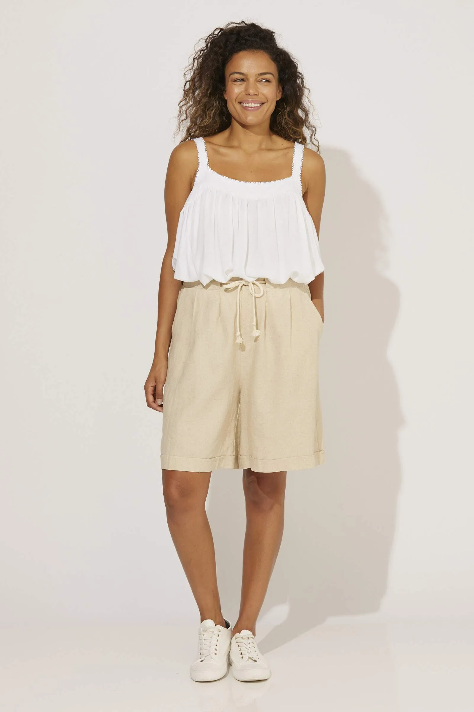 Nevis Bermuda Shorts - Canvas
