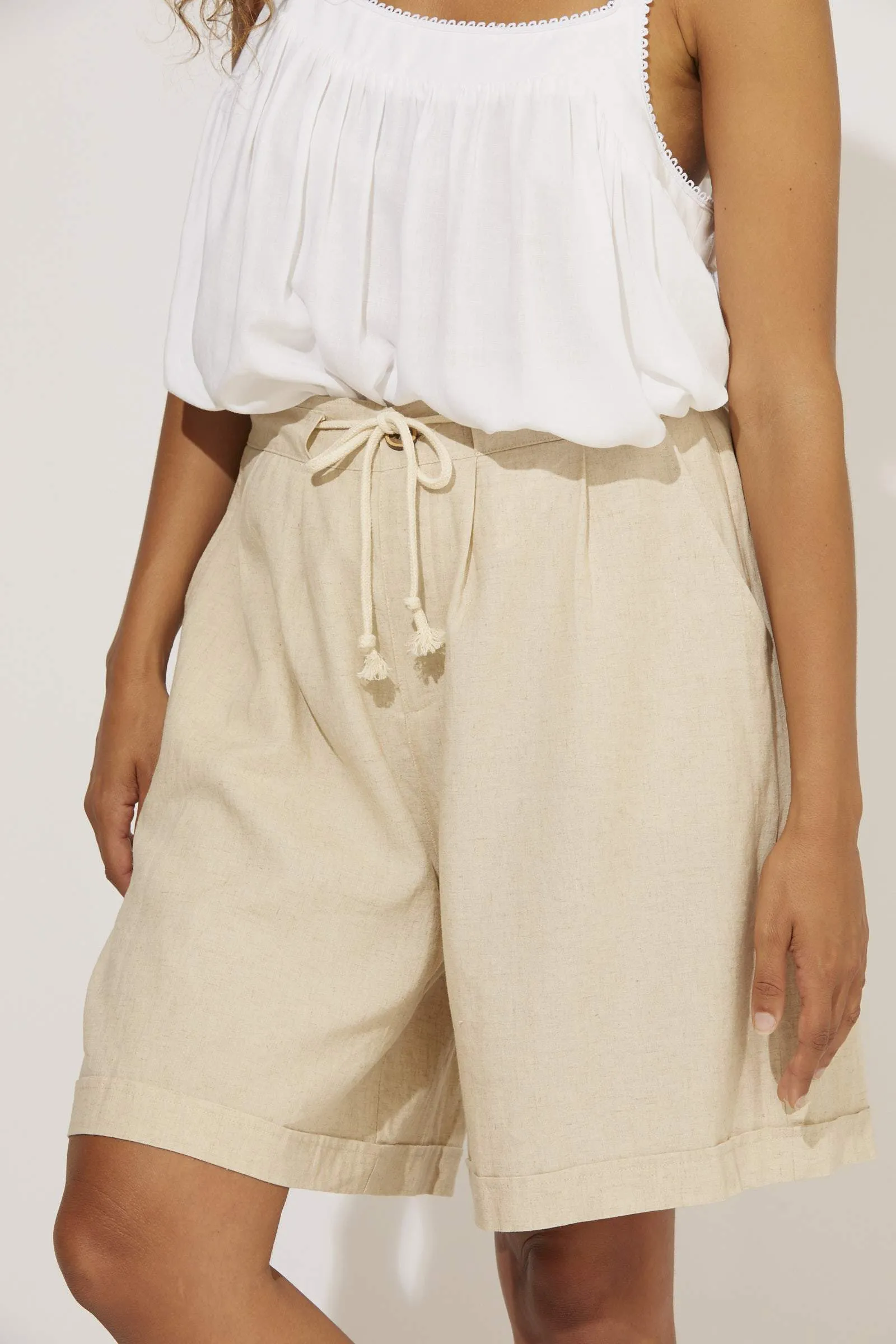Nevis Bermuda Shorts - Canvas