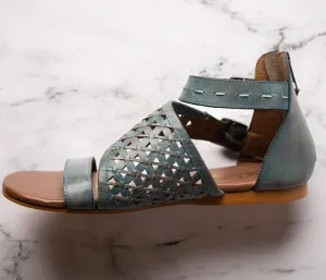 Nora Sandals in Teal