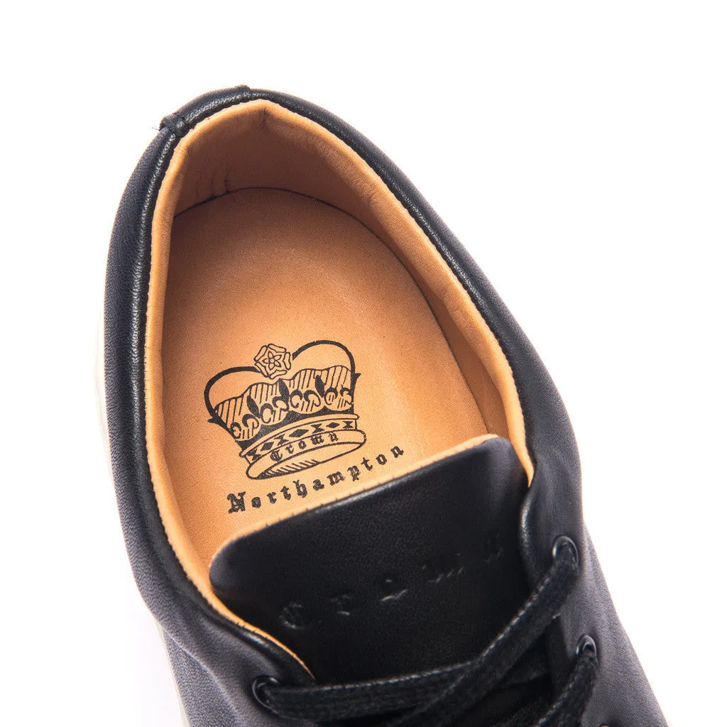 OVERSTONE DERBY SNEAKER - BLACK WHITE