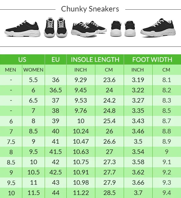 Photography Chunky Sneakers