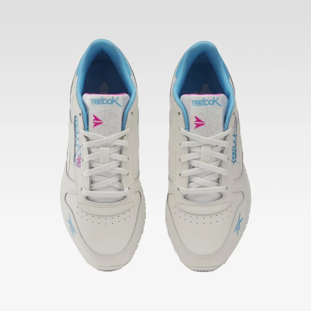Reebok Footwear Women Classic Leather Shoes CHALK/BOLCYA/LASPIN