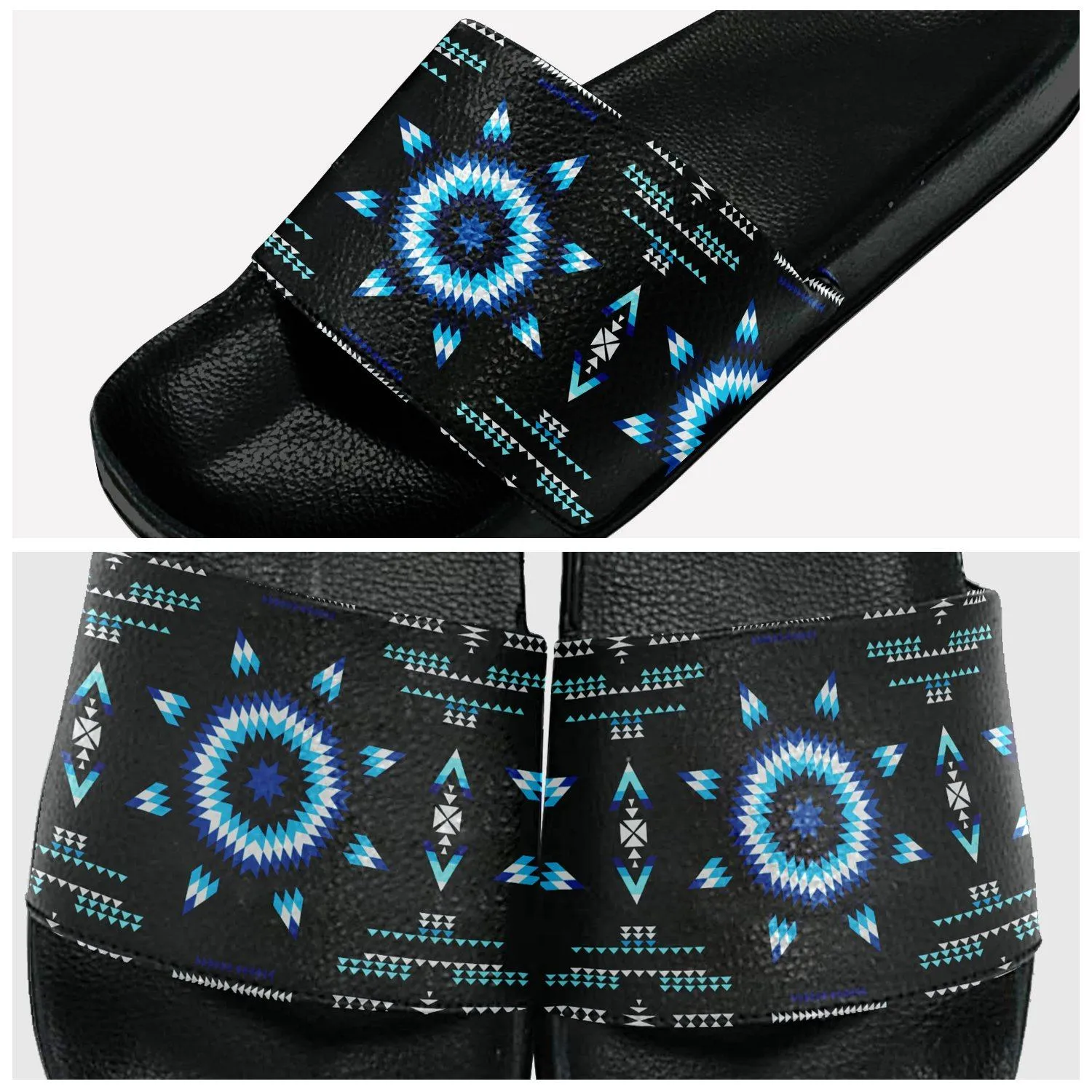Rising Star Wolf Moon Slide Sandals