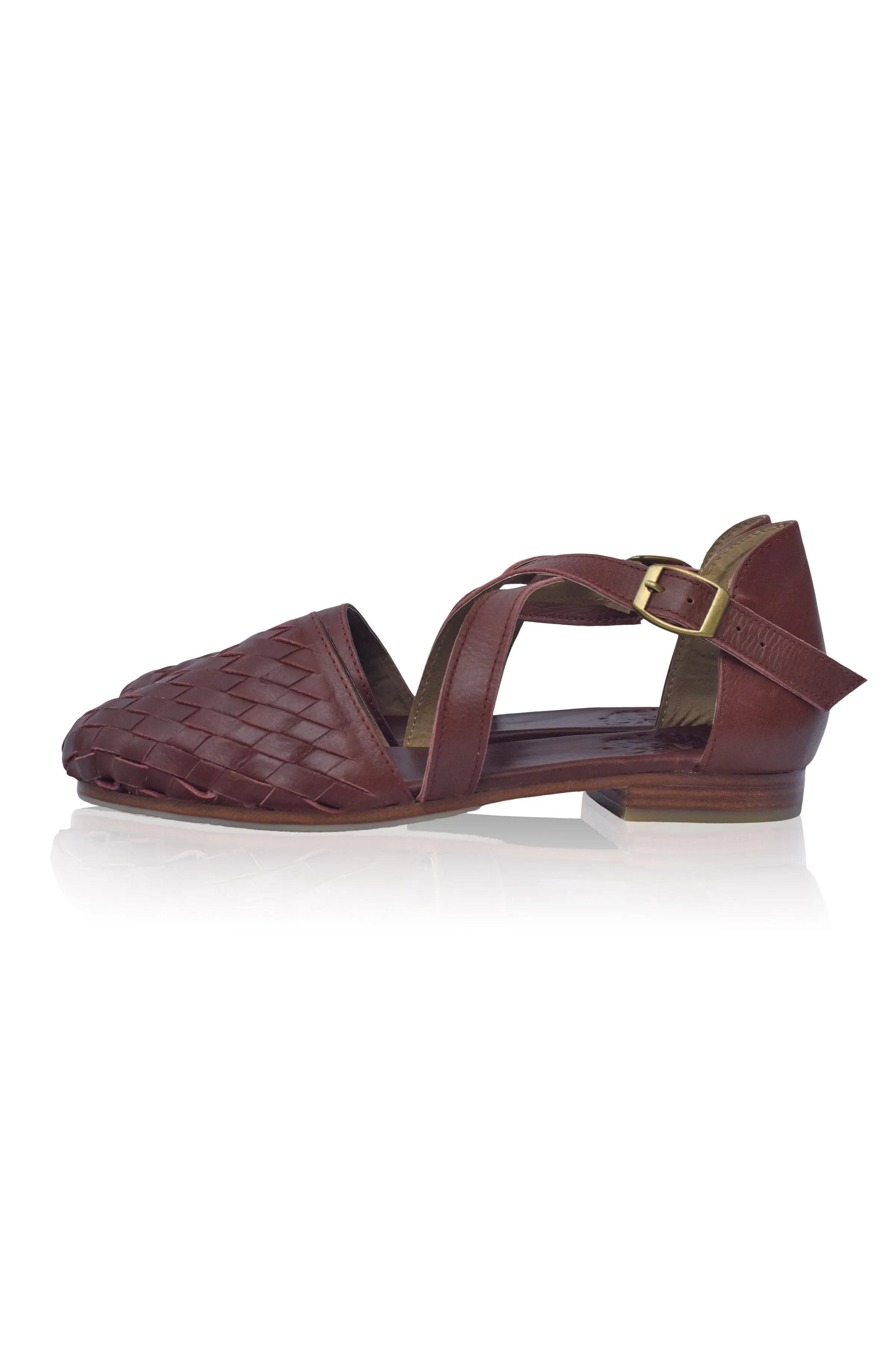 Riviera Leather Flats (Sz. 11)
