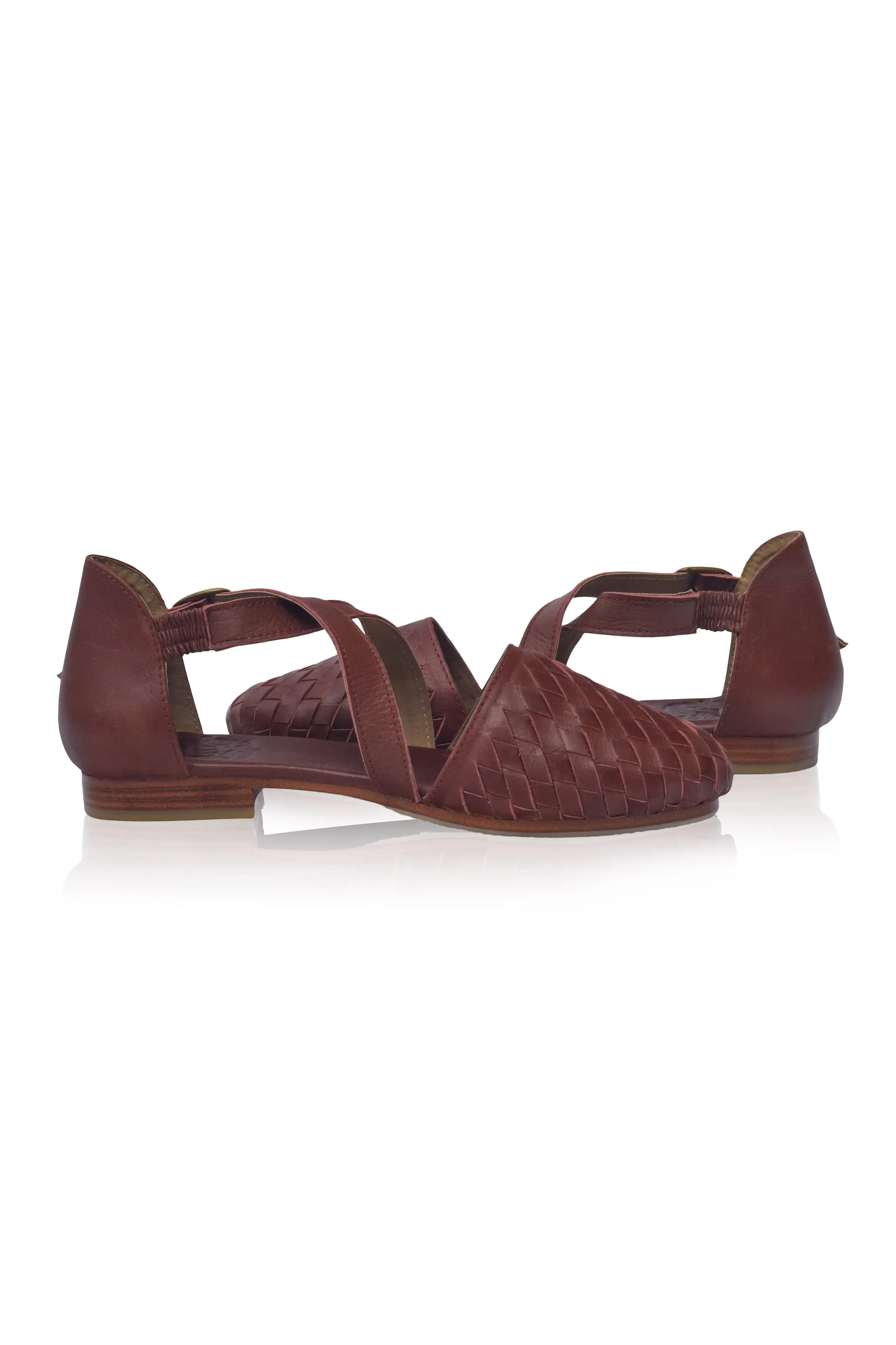 Riviera Leather Flats (Sz. 11)