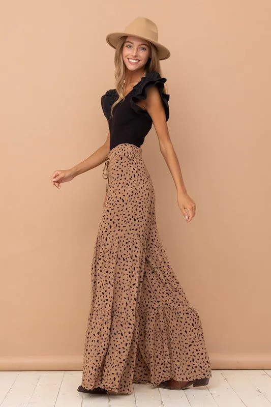 Ruffle Puff Sleeve Bodysuit