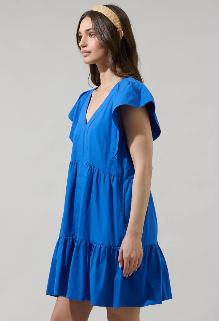 Sabrina Dress-Cobalt