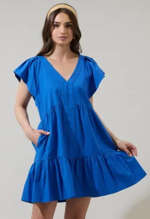 Sabrina Dress-Cobalt