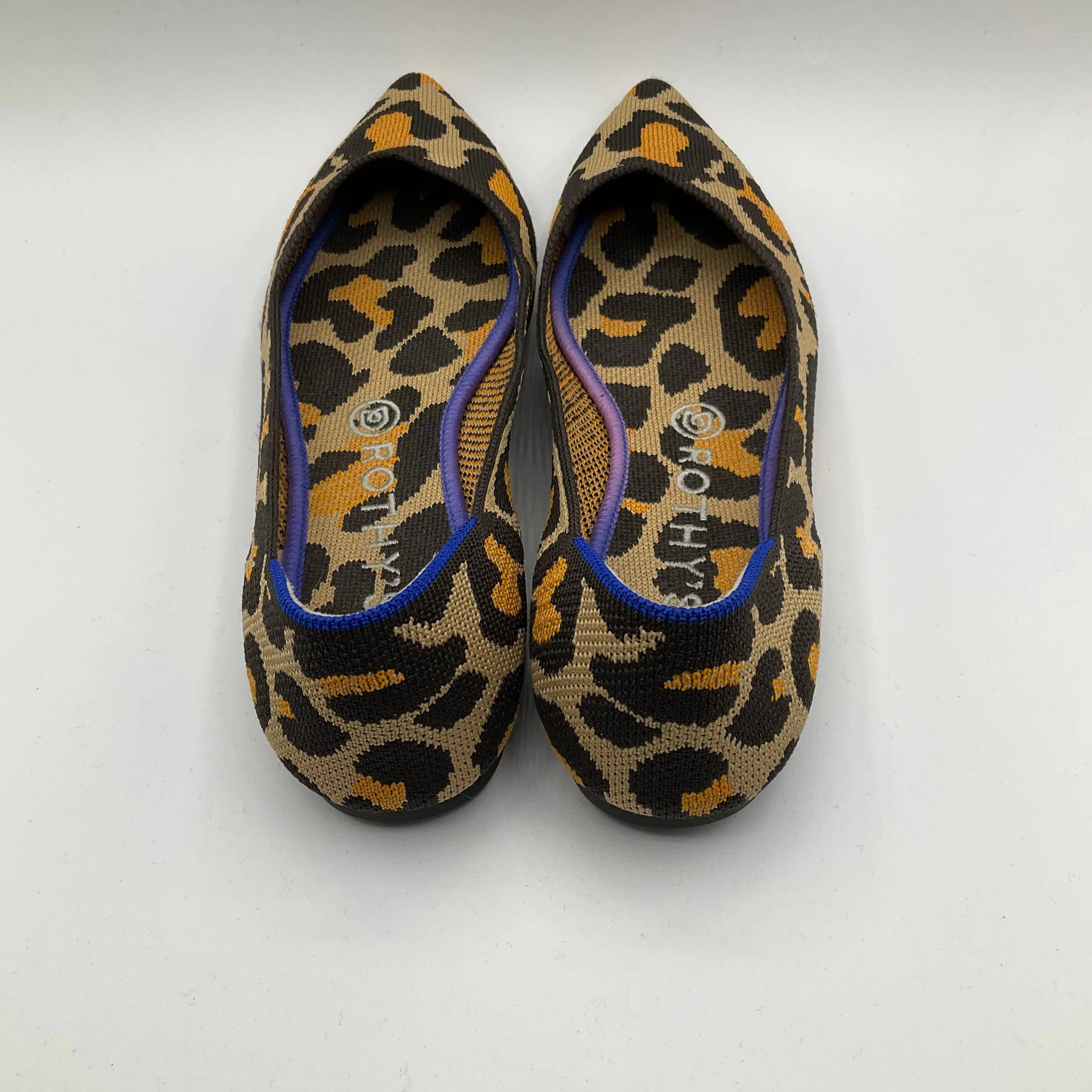 Shoes Flats By Rothys In Animal Print, Size: 8.5