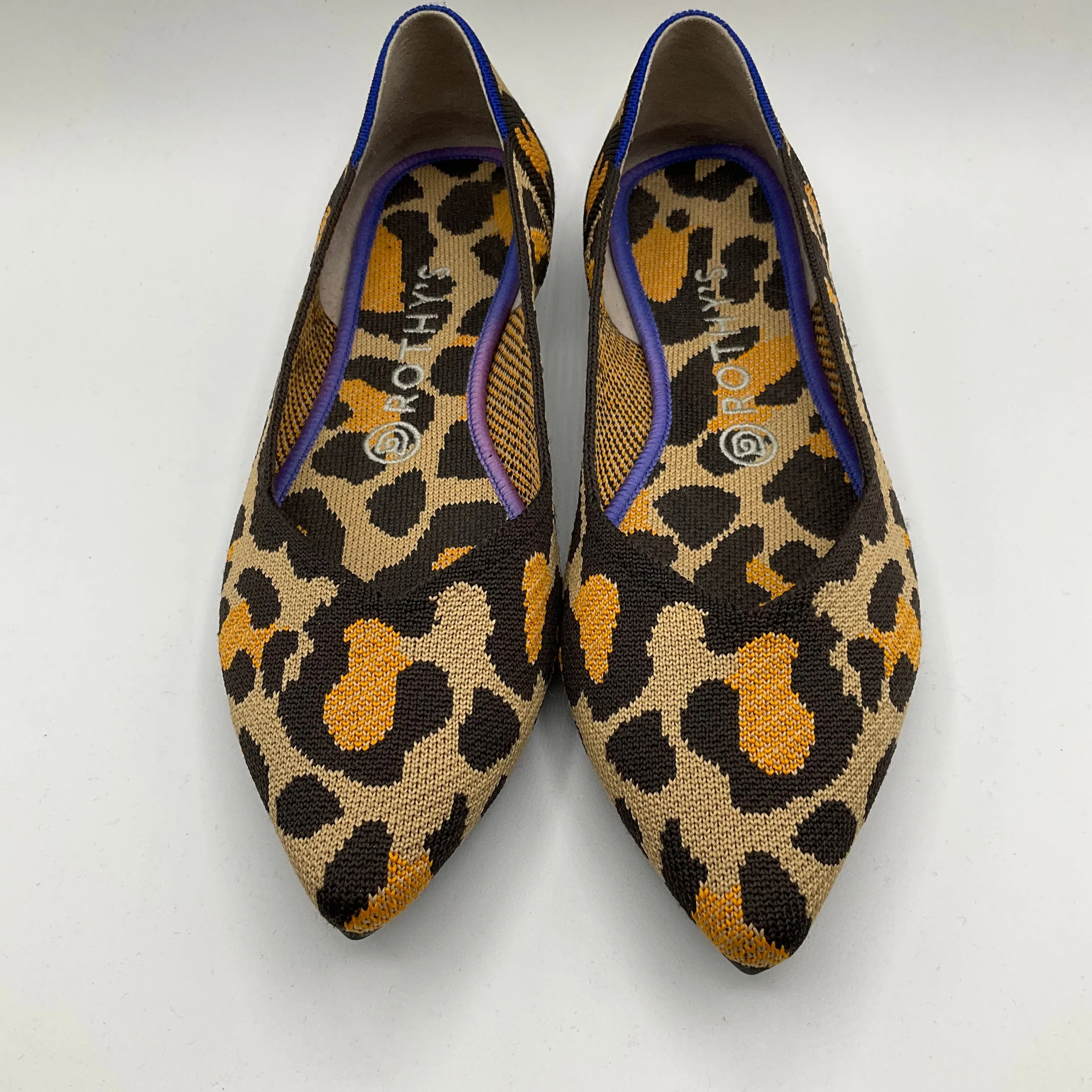 Shoes Flats By Rothys In Animal Print, Size: 8.5