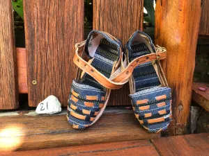Size 21 Kid's Huarache Sandals - Blue
