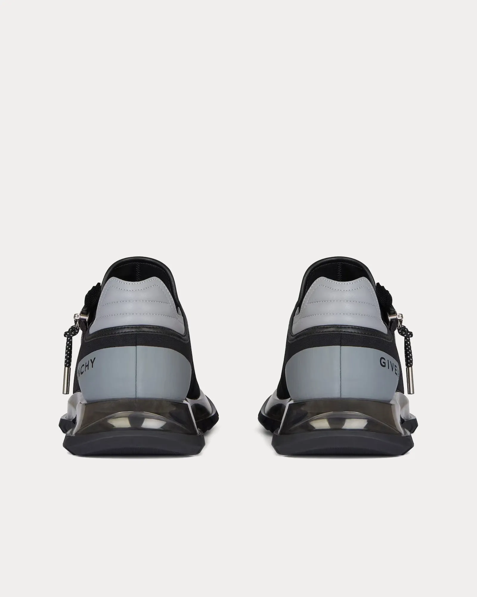 Spectre Runner Synthetic Fiber Black / Grey Low Top Sneakers