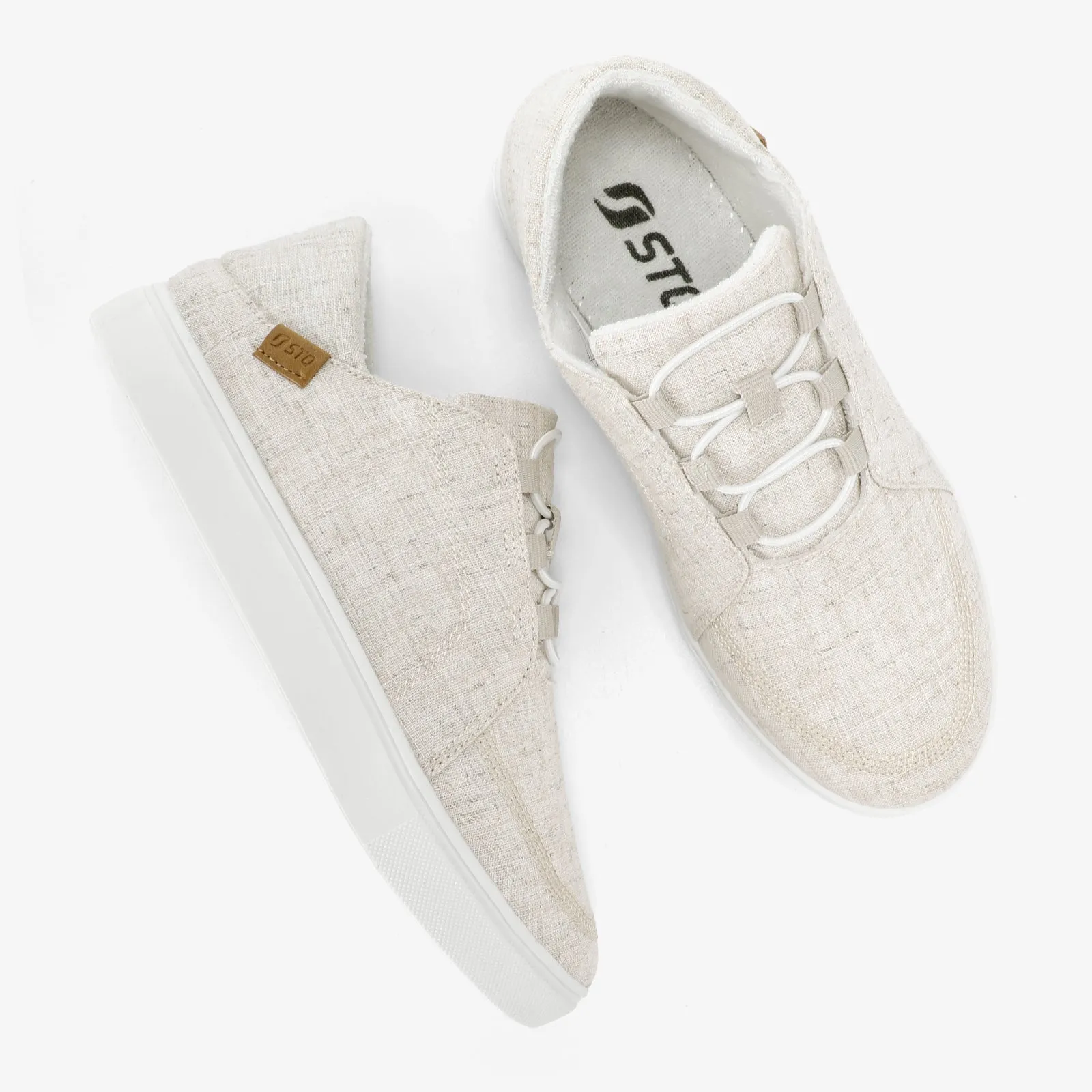 STQ Womens Casual Canvas Sneakers