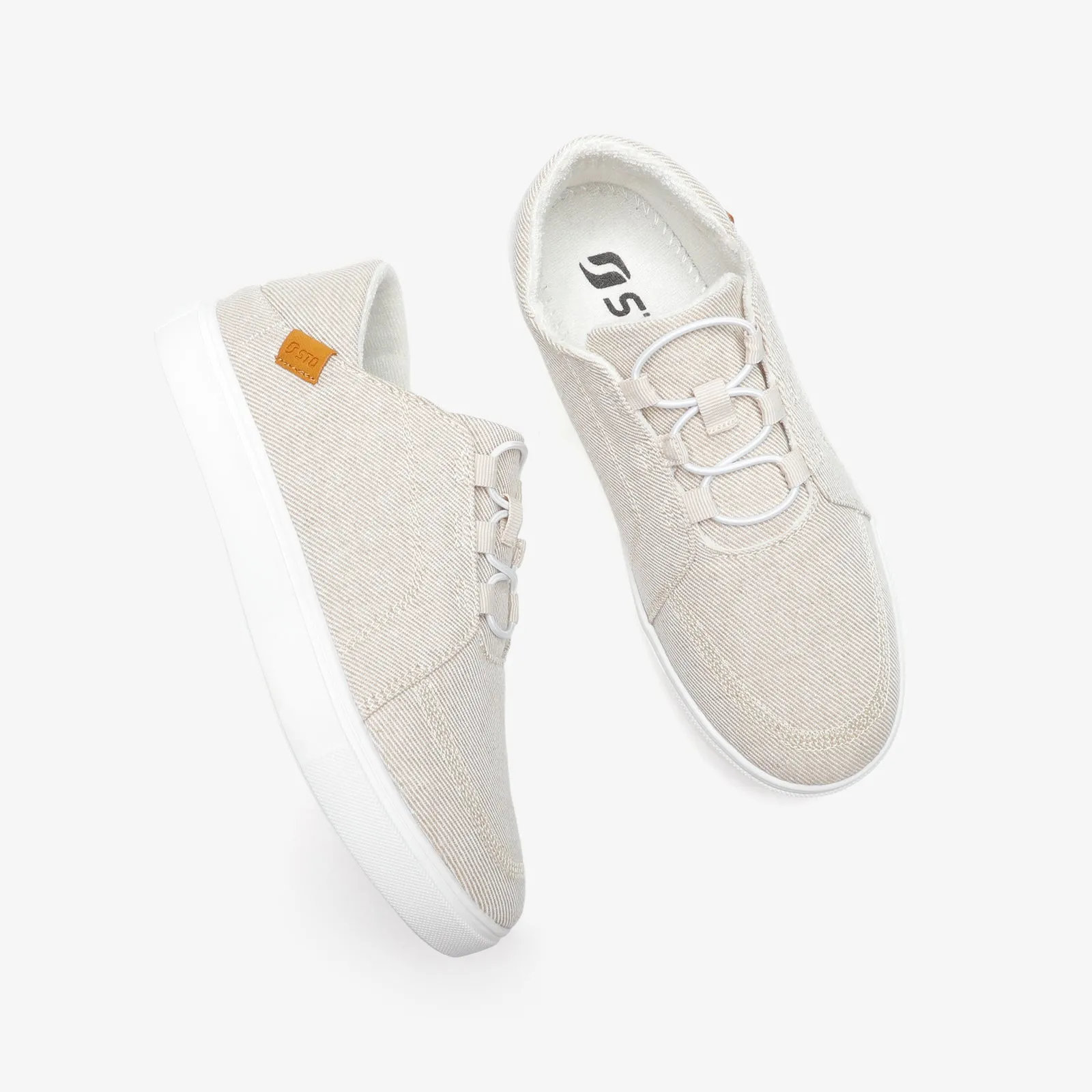 STQ Womens Casual Canvas Sneakers