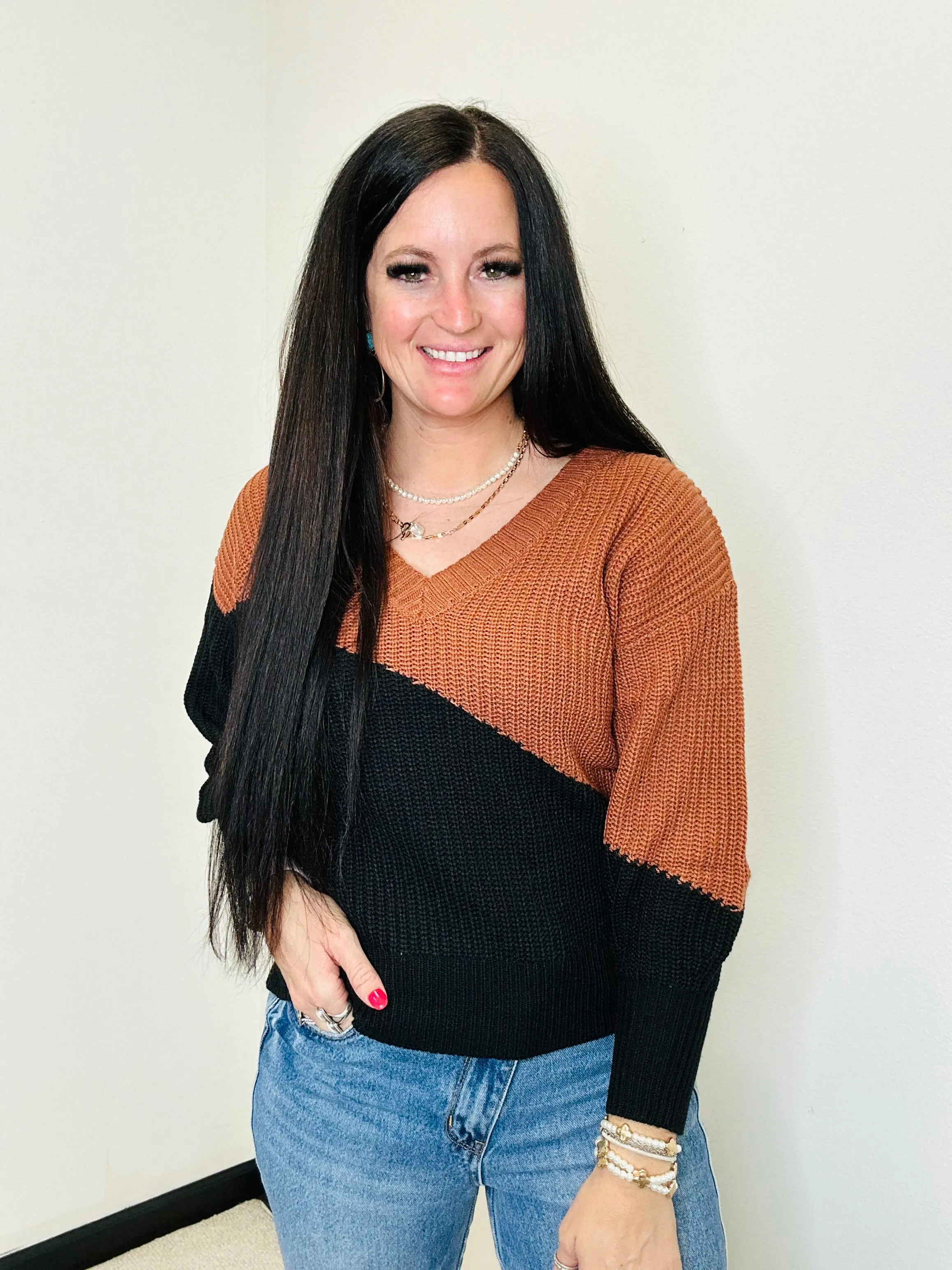 Tandy Spice Tie Back Sweater