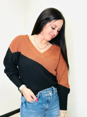 Tandy Spice Tie Back Sweater