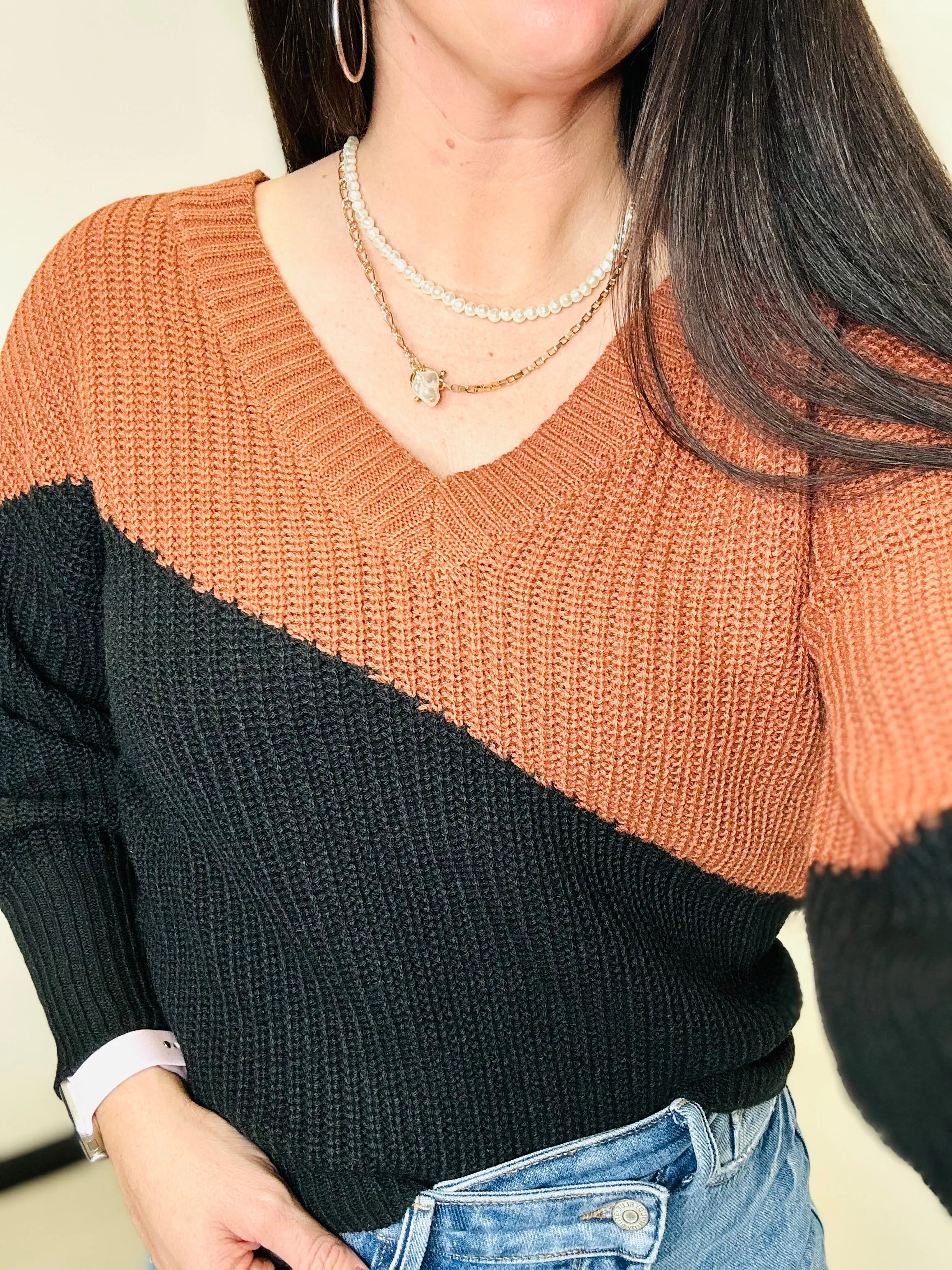 Tandy Spice Tie Back Sweater