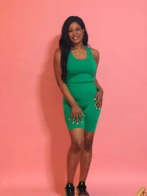 Tilley Shorts Set (Kelly Green)