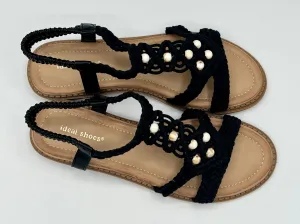 Trudy sandals - black
