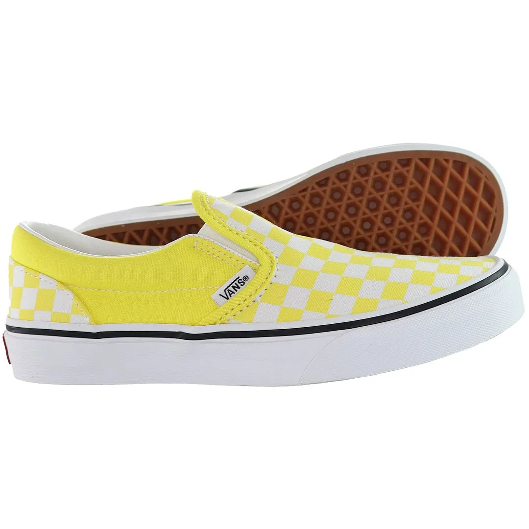 Vans Classic Kids Yellow Plimsolls